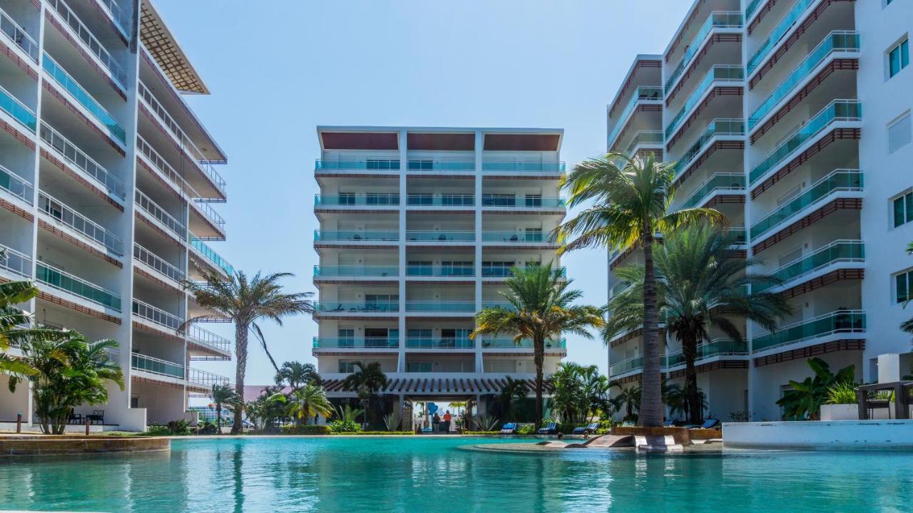 Apartamento Pacifika 7007 con vista panorámica a la marina Mazatlán Exterior foto