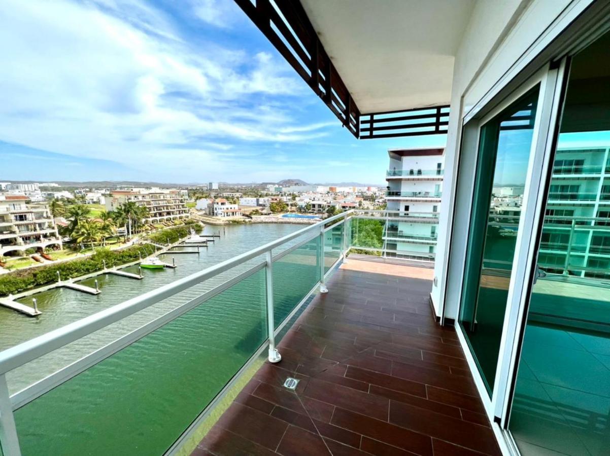 Apartamento Pacifika 7007 con vista panorámica a la marina Mazatlán Exterior foto